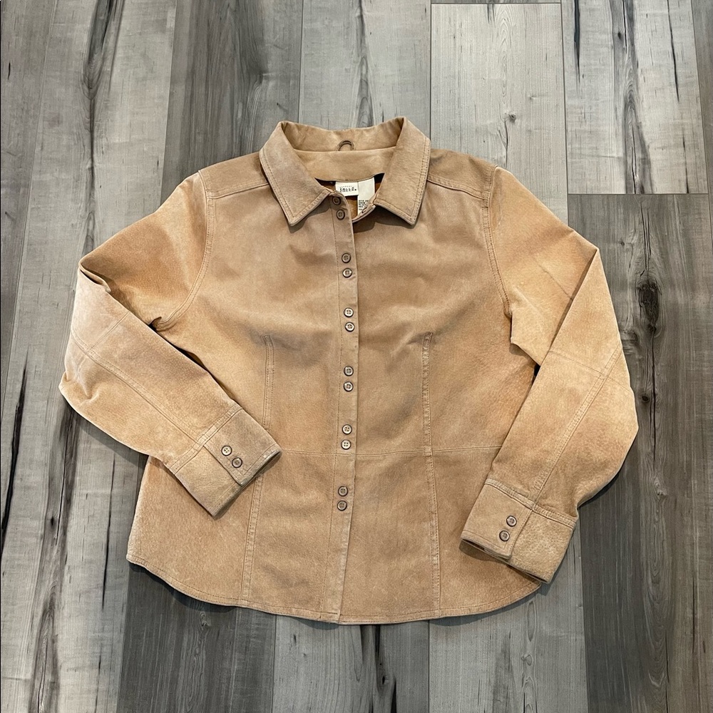 Vintage Falls Creek Suede Leather Jacket